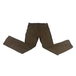 Colorado Clothing Mens Carpenter Pants 34x34 Brown Cotton Blend Work Utility